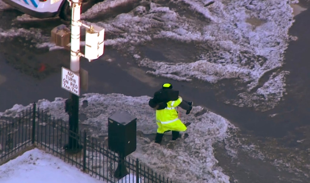 Crossing guard carries his love for all children