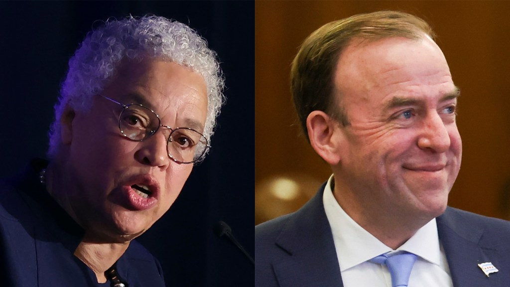 Cook County Board president hopefuls spar over tech upgrade