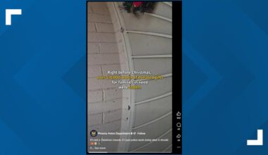 Someone stole $10K worth of gifts. Then Phoenix Police jumped in to help find them.