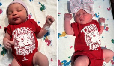 Newborns at Texas Children’s welcome Texans playoff run in tiny team onesies