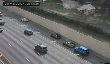 Crash causes southbound lanes on Buckman Bridge to close temporarily Saturday