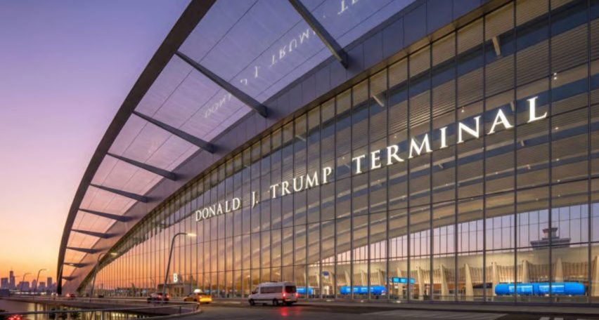 Donald J Trump terminal design