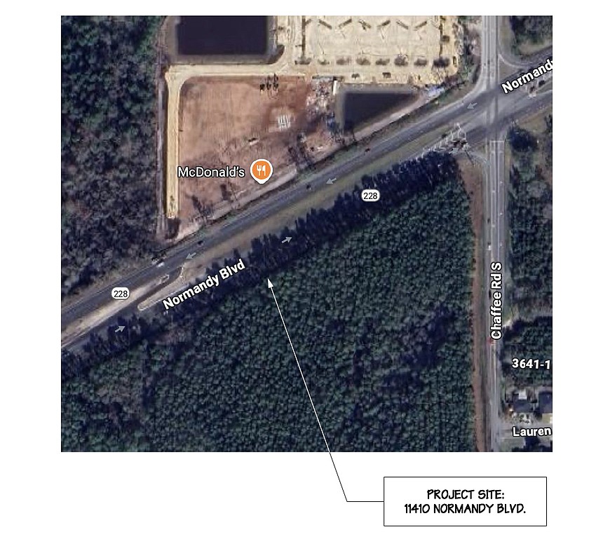 The Dunkin’ site at 11410 Normandy Blvd. in West Jacksonville.