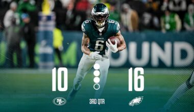 49ers vs. Eagles Live Updates | Wild Card Round - Philadelphia Eagles