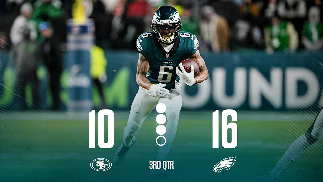 49ers vs. Eagles Live Updates | Wild Card Round - Philadelphia Eagles