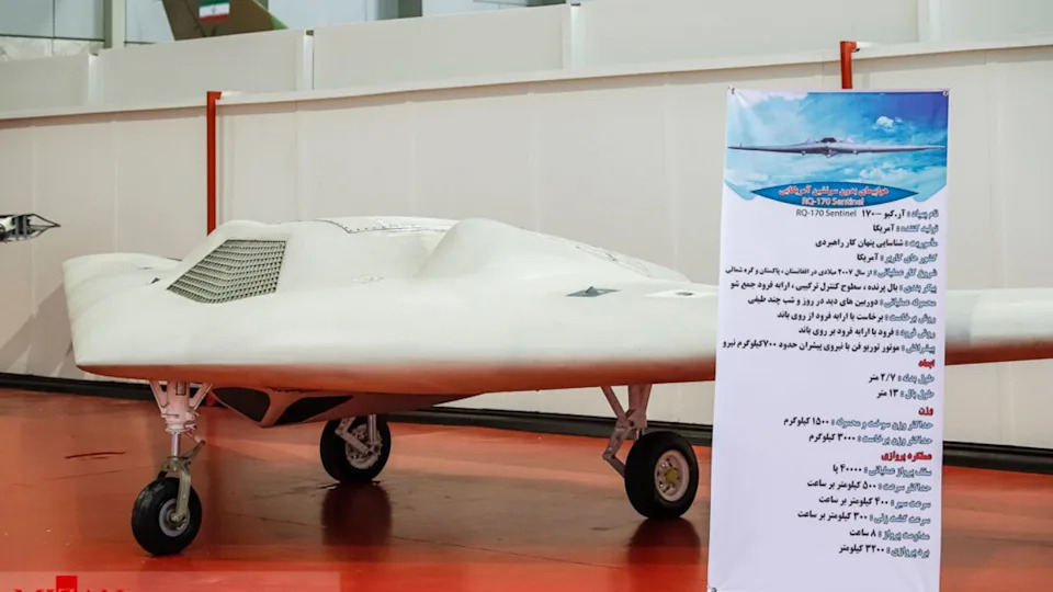 RQ-170 Sentinel spy drone.