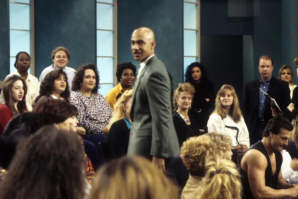 Steve Eichner/Getty Montel Williams on 'The Montel Williams Show' in 1993