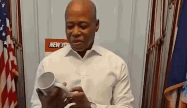 Mayor Eric Adams shares farewell coffee mug quotes before leaving office