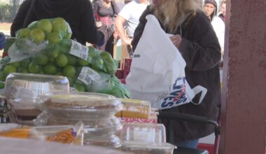 Dozens of Westside families receive free groceries amid rising food costs