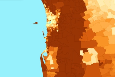 Brisbane bushfire risk map