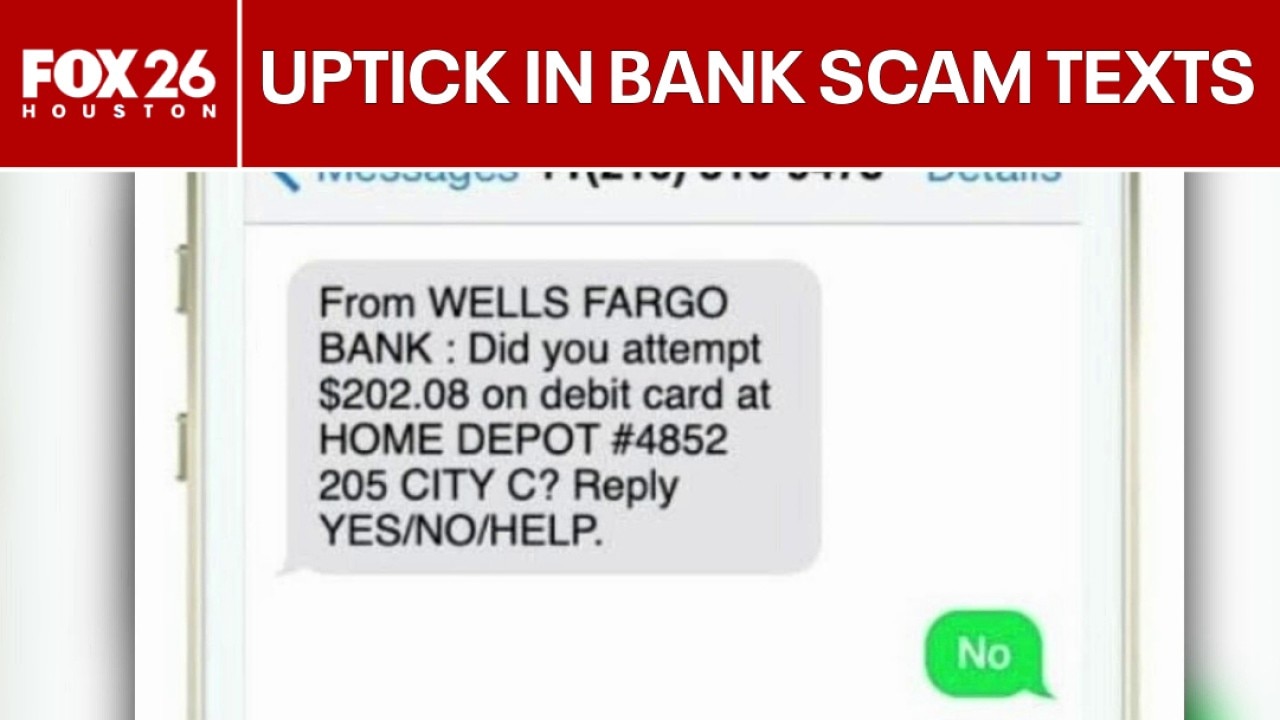 Scam texts draining bank accounts