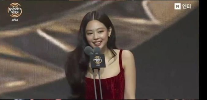 BLACKPINK's Jennie / Courtesy of 40th Golden Disc Awards With Upbit