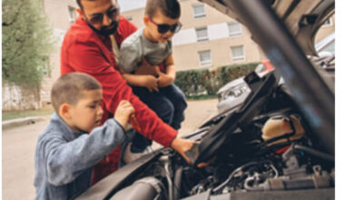 father and sons Leving