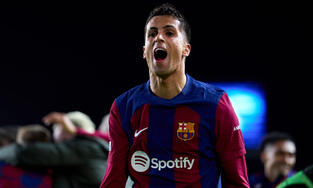 Joao Cancelo of FC Barcelona