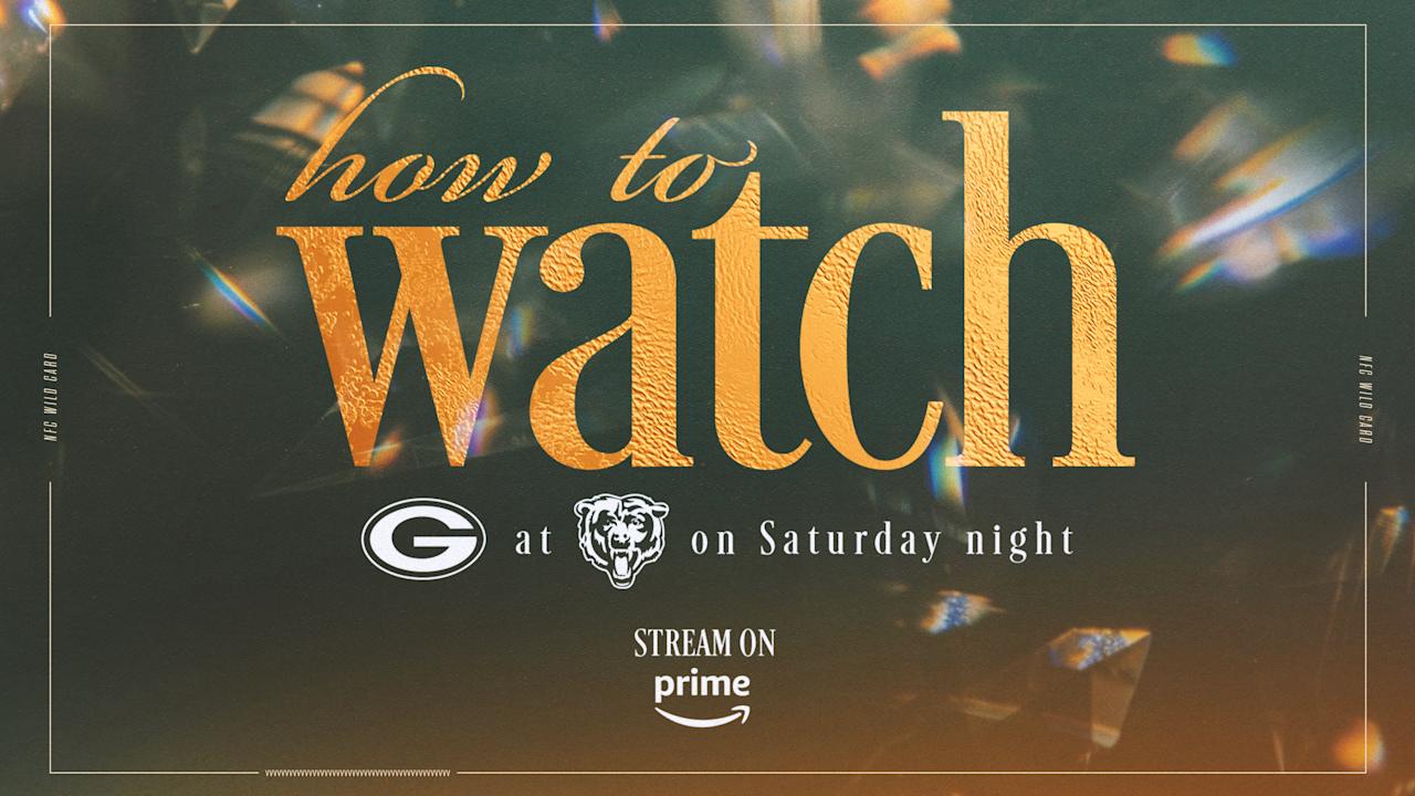 Packers vs. Bears | How to watch, stream & listen | 2025 NFC Wild Card playoff - Green Bay Packers – packers.com
