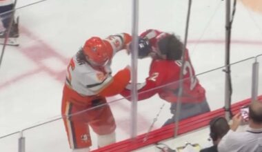 Brandon Duhaime fights Jacob Trouba to avenge hit that injured Ryan Leonard