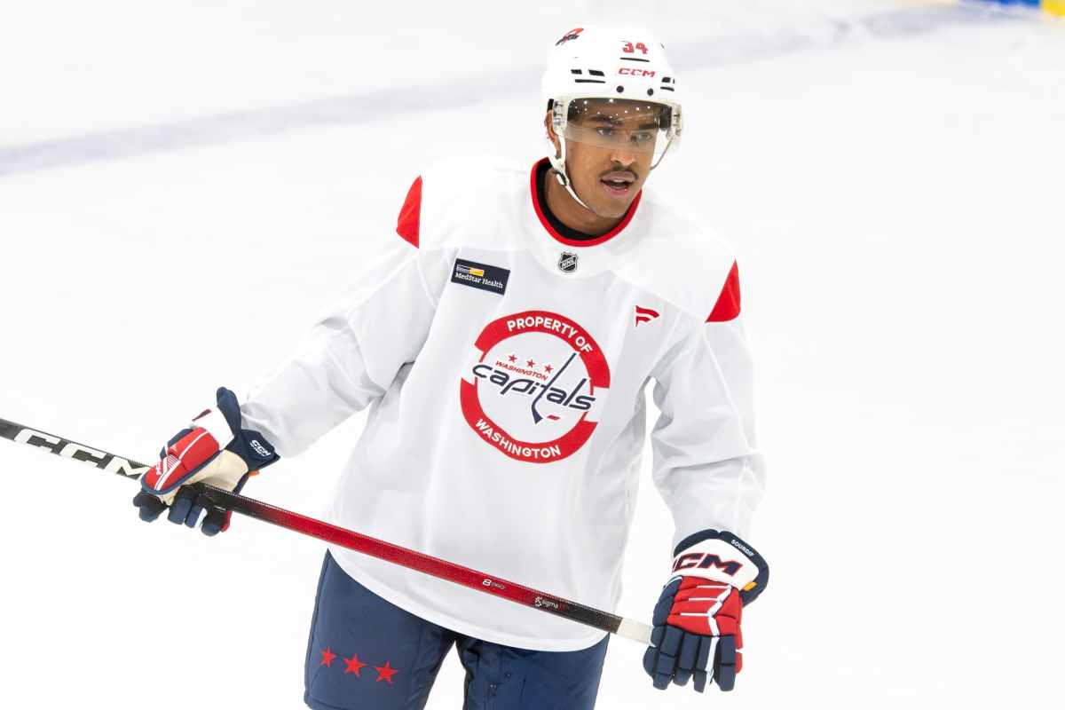 Justin Sourdif misses morning skate and is among several Capitals players who are game-time decisions against Blackhawks