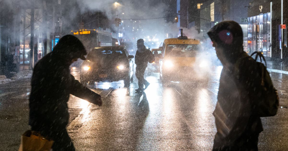 Winter storm warning issued for parts of NJ