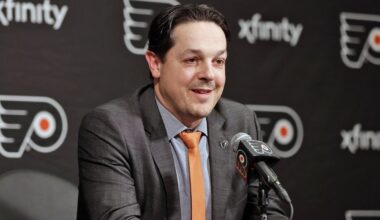 Flyers GM Danny Briere prioritizes future over short-term playoff push: "We're not at that stage yet"