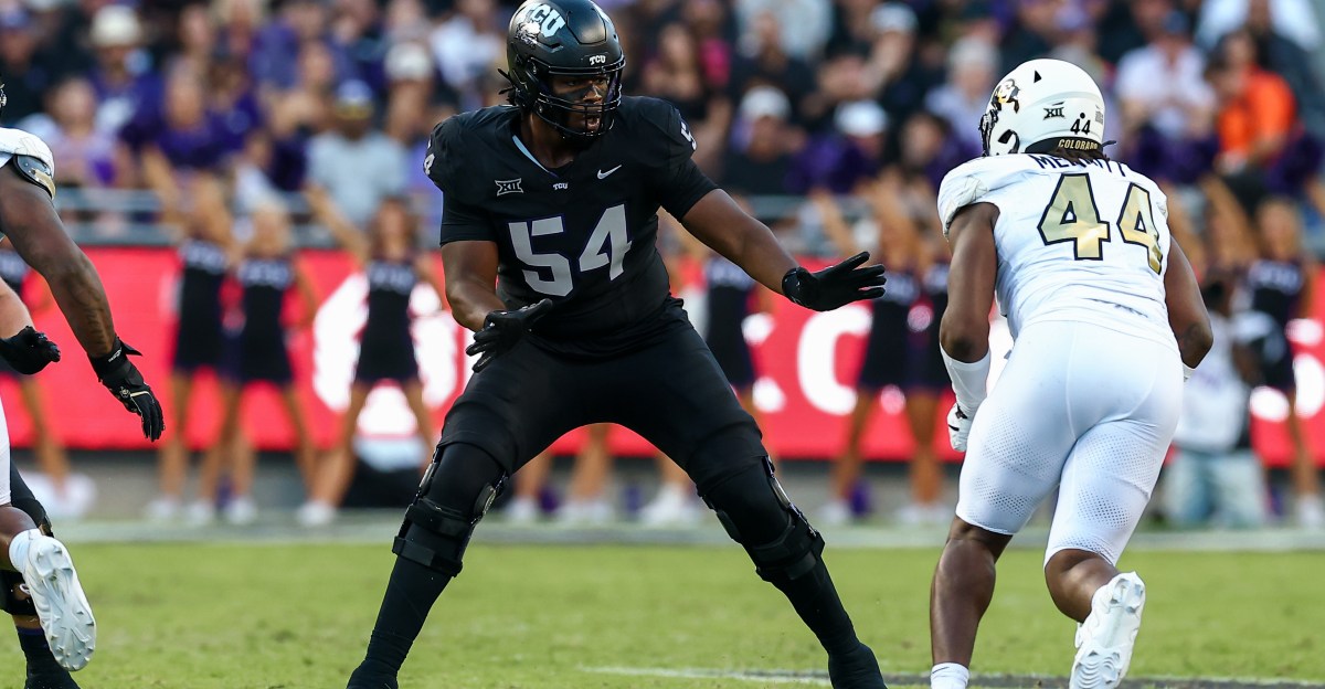 Football: TCU OL Quinton Harris declares for transfer portal