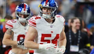 NY Giants roster moves: 6 players signed to reserve/futures contracts