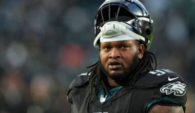 Jalen Carter added to Eagles injury report ahead of Commanders game