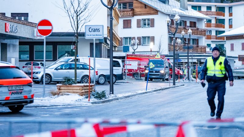 Several killed in fire at new year’s party in Swiss ski resort, police say