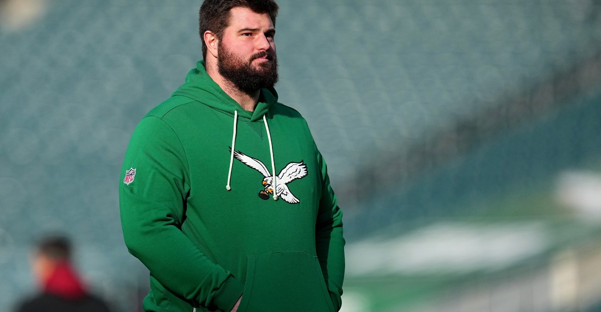 Landon Dickerson raises concern about health of Eagles’ offensive line moving forward