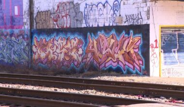 What's being done about graffiti spreading in Baltimore?