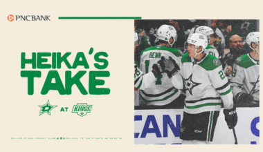 Heika’s Take: Robertson’s late goal helps Stars grind out gritty win over Kings