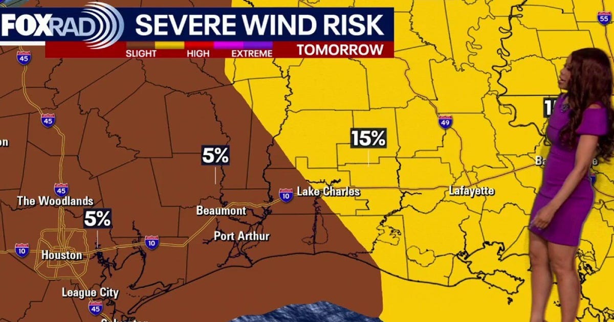 Houston weather: Strong storms possible on Friday