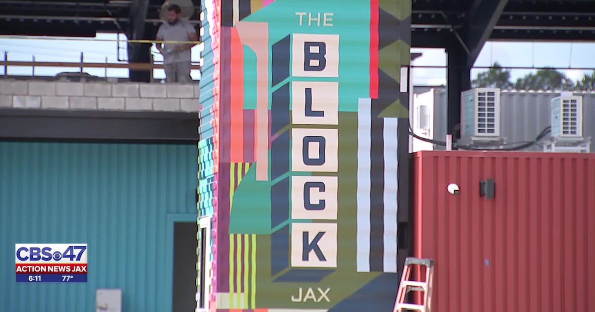 The Block Jax near completion after construction delays, developers say opening is weeks away – Action News Jax