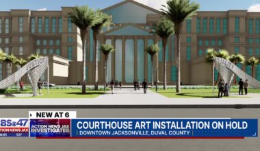 Local authors react to pause on Duval County Courthouse art installation – Action News Jax