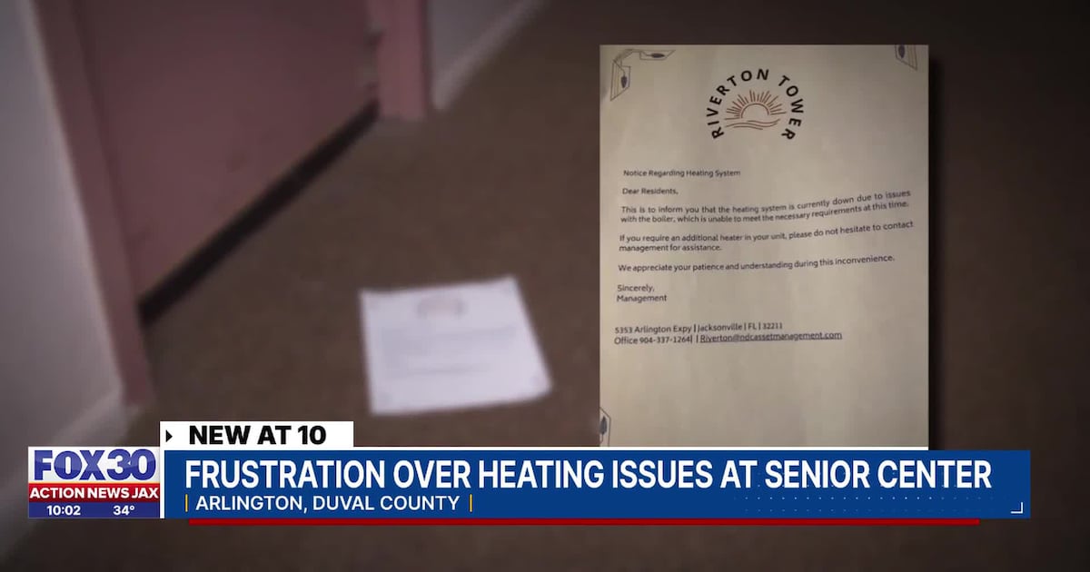 Jacksonville senior center loses heat again, days after it was restored – Action News Jax
