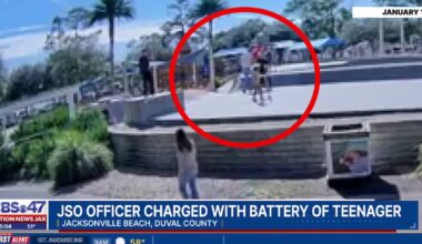 Jacksonville officer grabs teen off bike, slams him to ground, officer facing charges – Action News Jax