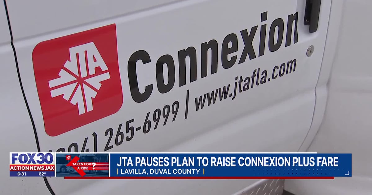JTA delays rate hike for single-rider paratransit service, tries to find alternative funding sources – Action News Jax