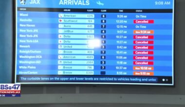 Travelers face flight cancellations and delays at JIA as winter weather hits many states – Action News Jax