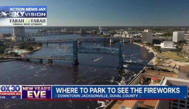 Downtown Jacksonville roads, bridges to close for New Year’s Eve fireworks at midnight – Action News Jax