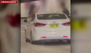 Woman charged following dangerous stunt in busy motorway tunnel