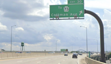 Lane closures coming to I-95 in Northeast Philly, Columbus Boulevard in South Philly