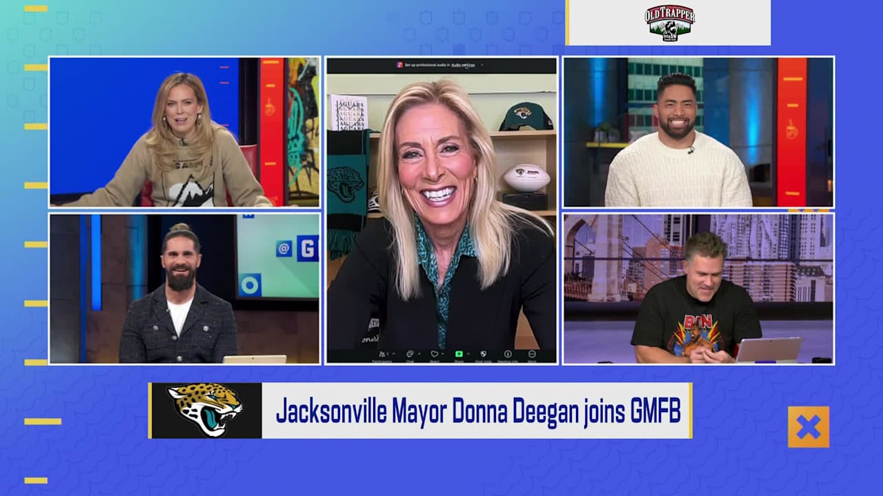 Jacksonville Mayor Donna Deegan joins 'GMFB' to discuss friendly wager with Buffalo Mayor Sean Ryan