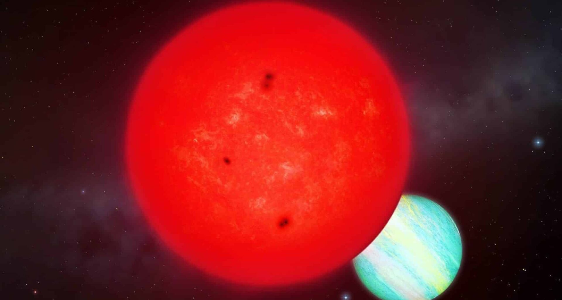 Imagine Saturn Orbiting A Star Barely Bigger Than Jupiter