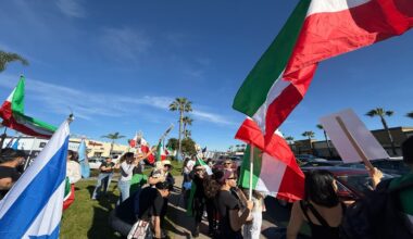 Dozens protest in Clairemont against Iran’s government amid continued unrest – NBC 7 San Diego