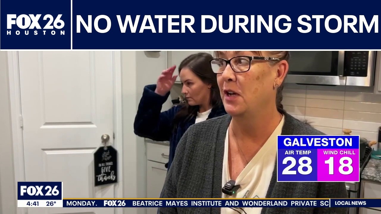 Houston winter storm: Willis family endures without water