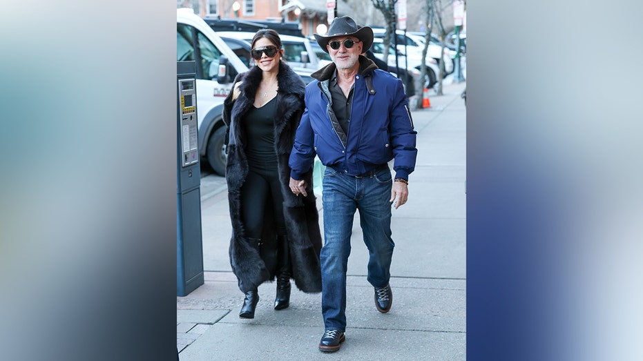 Jeff Bezos and Lauren Sanchez Step Out in Aspen for Dior Shopping