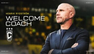 Columbus Crew name Henrik Rydström ninth head coach in Club history 