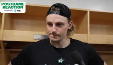 DAL@SJS Postgame: Roope Hintz | Dallas Stars