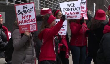 Thousands of nurses at some NYC hospitals could strike beginning Monday
