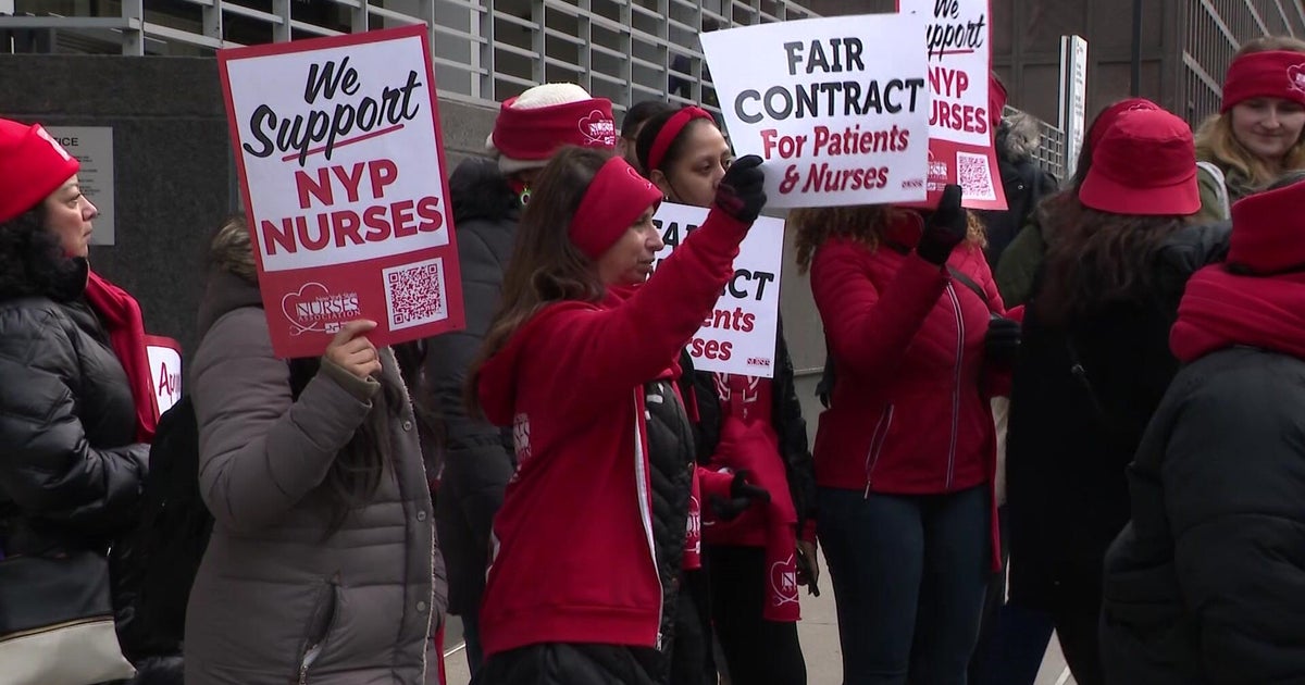 Thousands of nurses at some NYC hospitals could strike beginning Monday