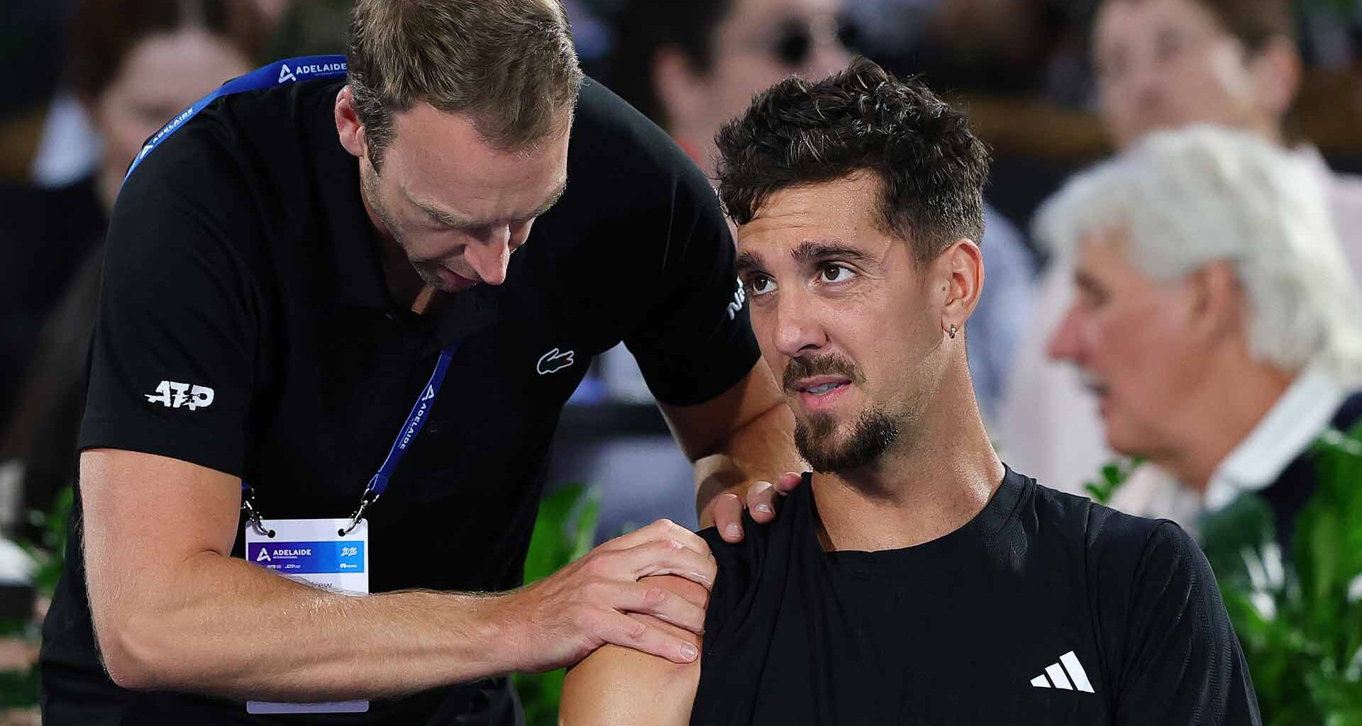 Thanasi Kokkinakis played one singles match in Adelaide, where he defeated Sebastian Korda.